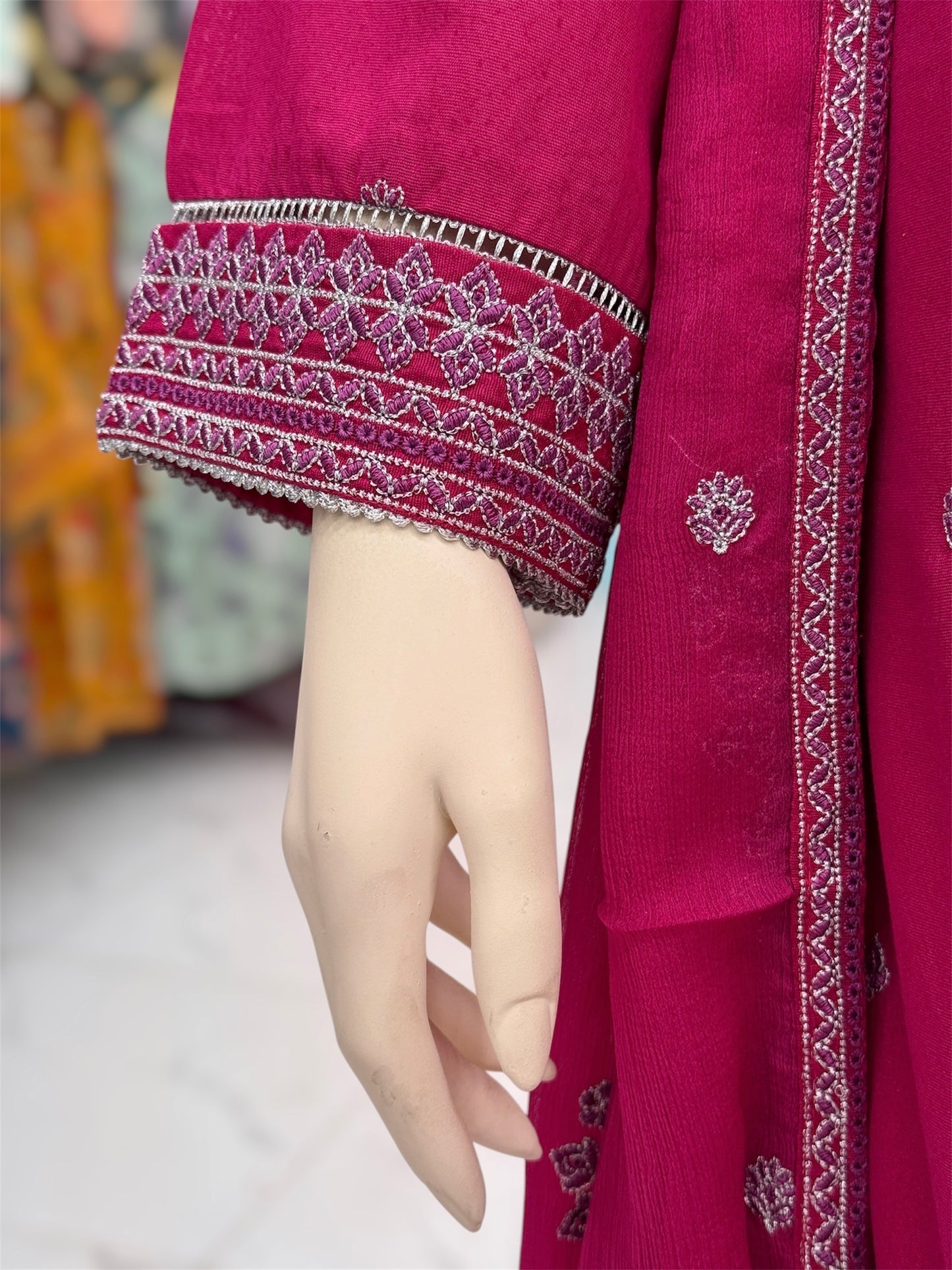 Sona Chandi Lawn Karandi K59-B | Stitched | 3 Piece