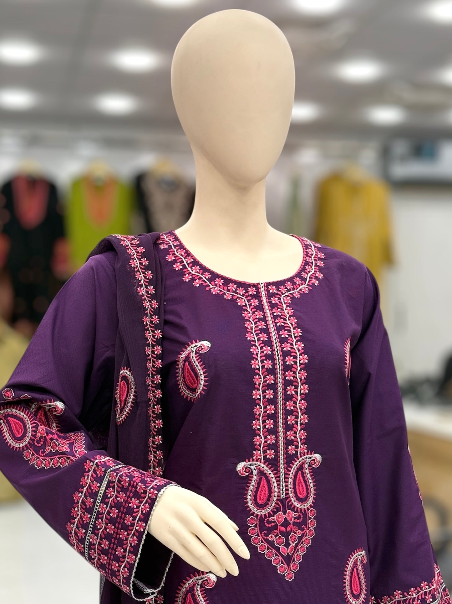 Ronak 213-A | Khaddar | Stitched