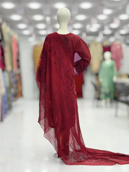Florence Exclusive Lawn L100-D | Stitched | 3 Piece