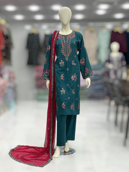 Gulrang Exclusive Lawn L76-B | Stitched | 3 Piece