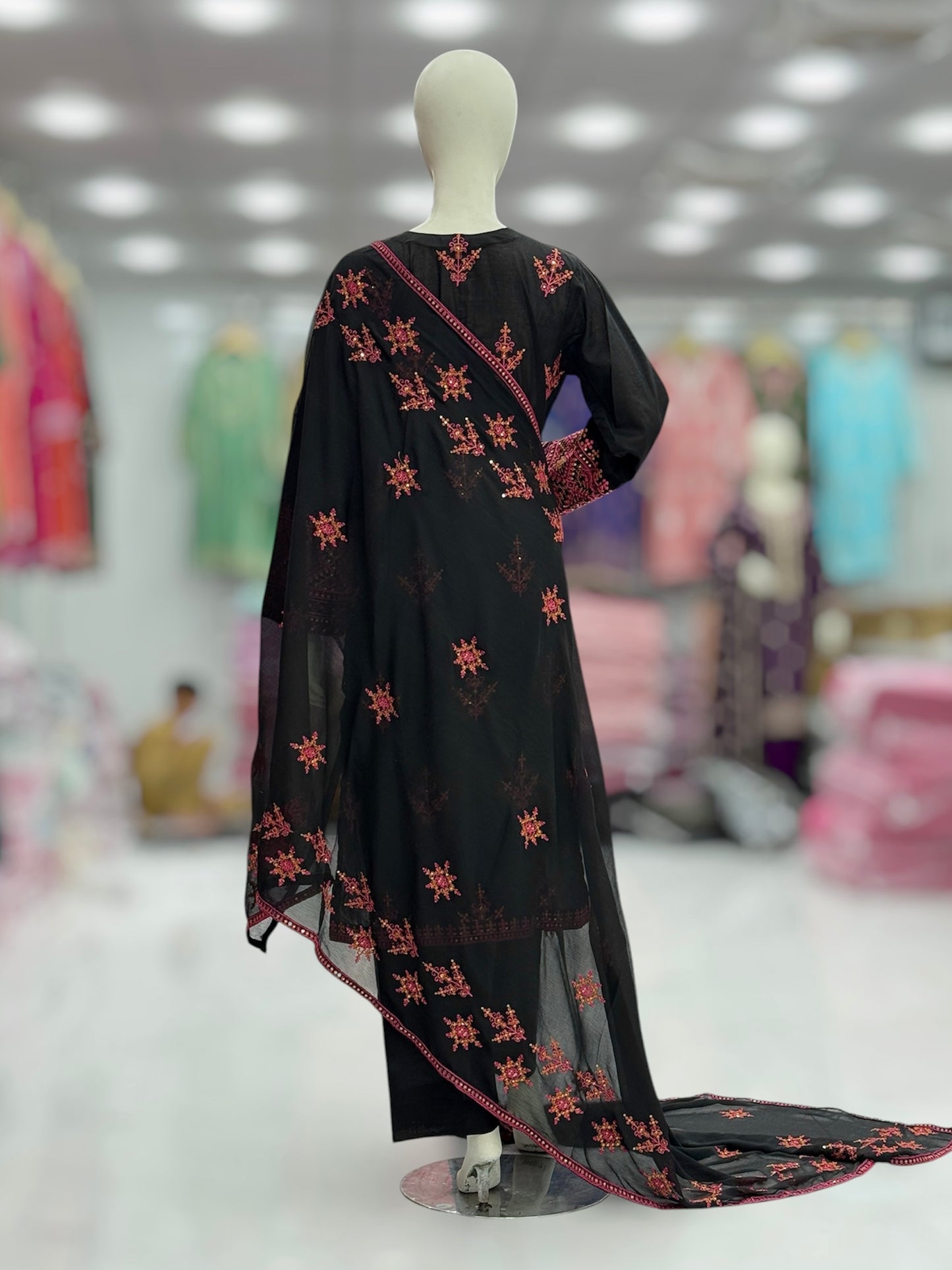Nigaar Exclusive Lawn L89-A | Stitched | 3 Piece