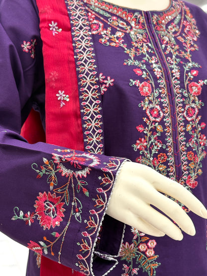 Gulrang 215-A | Khaddar | Stitched