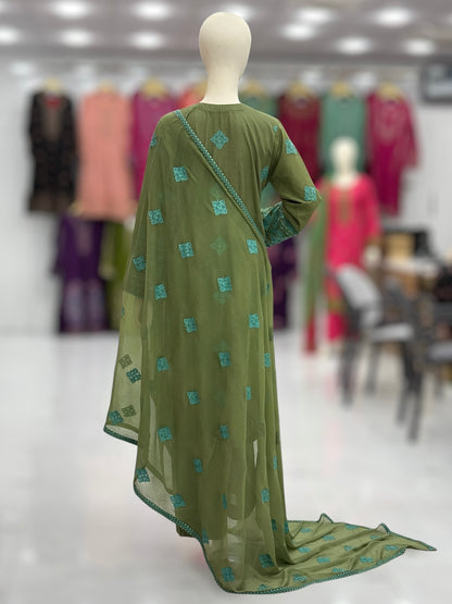 Majestic Lawn Karandi K47-B | Stitched | 3 Piece