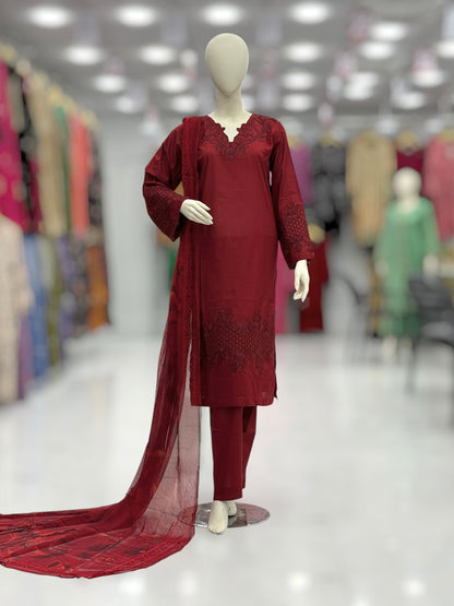Florence Exclusive Lawn L100-D | Stitched | 3 Piece