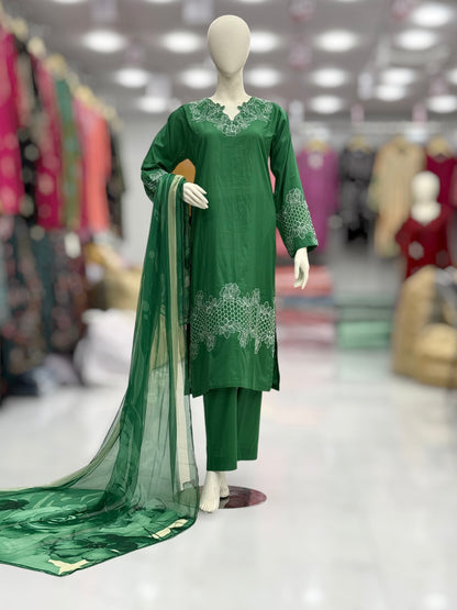 Florence Exclusive Lawn L100-A | Stitched | 3 Piece