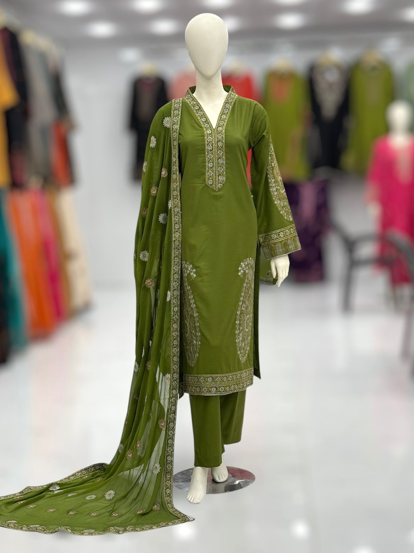 Mughalia 216-B | Khaddar | Stitched