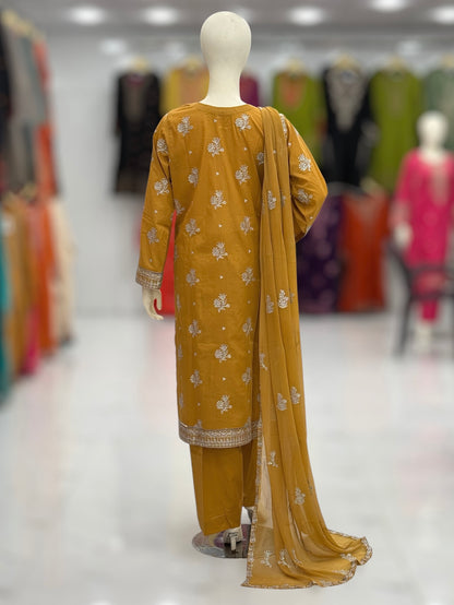 Meher-e-Zari  Lawn L40-B | Stitched | 3 Piece
