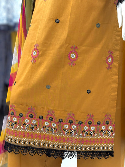 Sunshine Premium Lawn L43-B | Stitched | 3 Piece