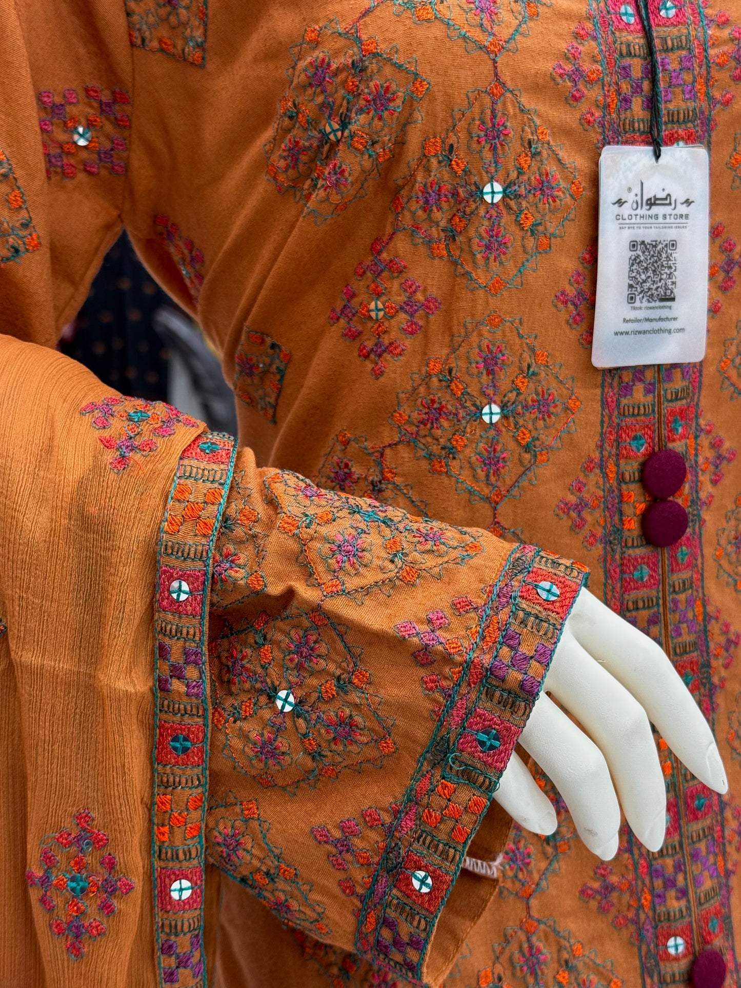 Egyptian Glamour Beige 88-A | Stitched | 3 Piece