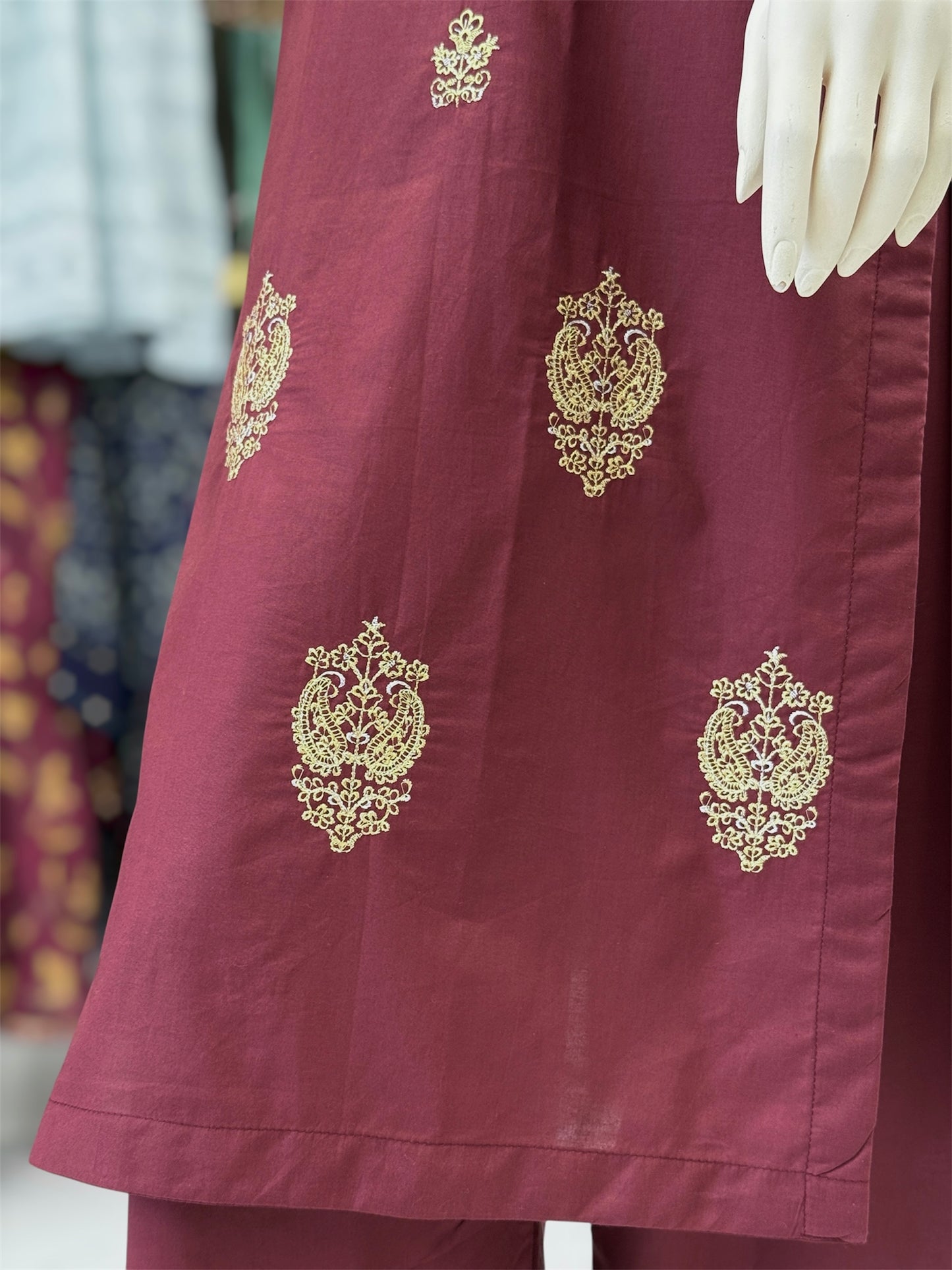 Ethnic Gold Exclusive Lawn L72-A | Stitched | 3 Piece