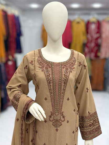 Orchid Karandi 99-A | Stitched | 3 Piece