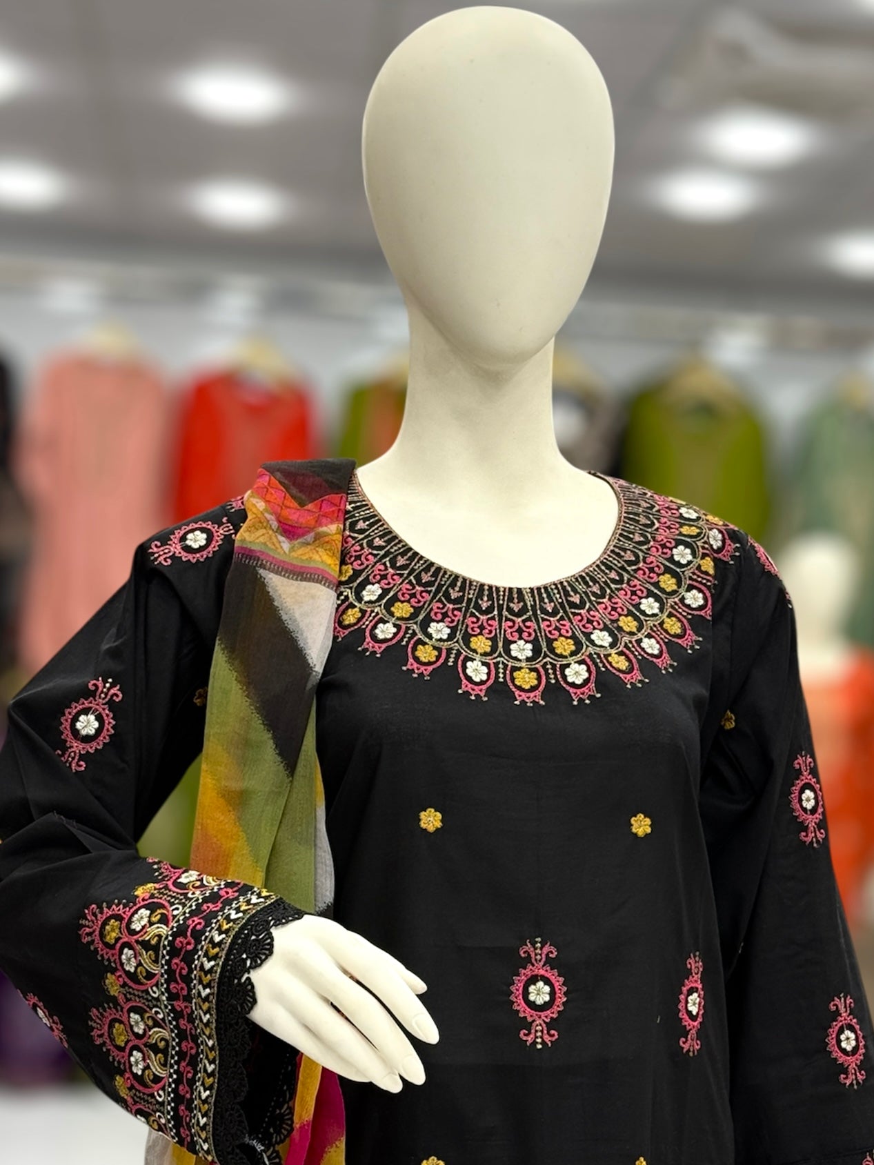Sunshine Premium Lawn L43-A | Stitched | 3 Piece