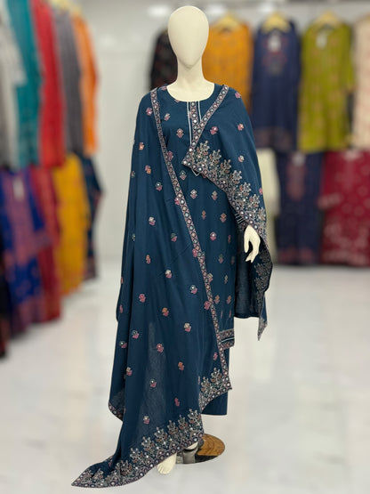 Sequence Embroidered Zinc-115 | Stitched | 3 Piece
