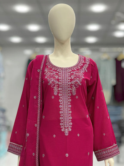 Sona Chandi Lawn Karandi K59-B | Stitched | 3 Piece