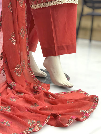 Swati Exclusive Lawn L88-B | Stitched | 3 Piece