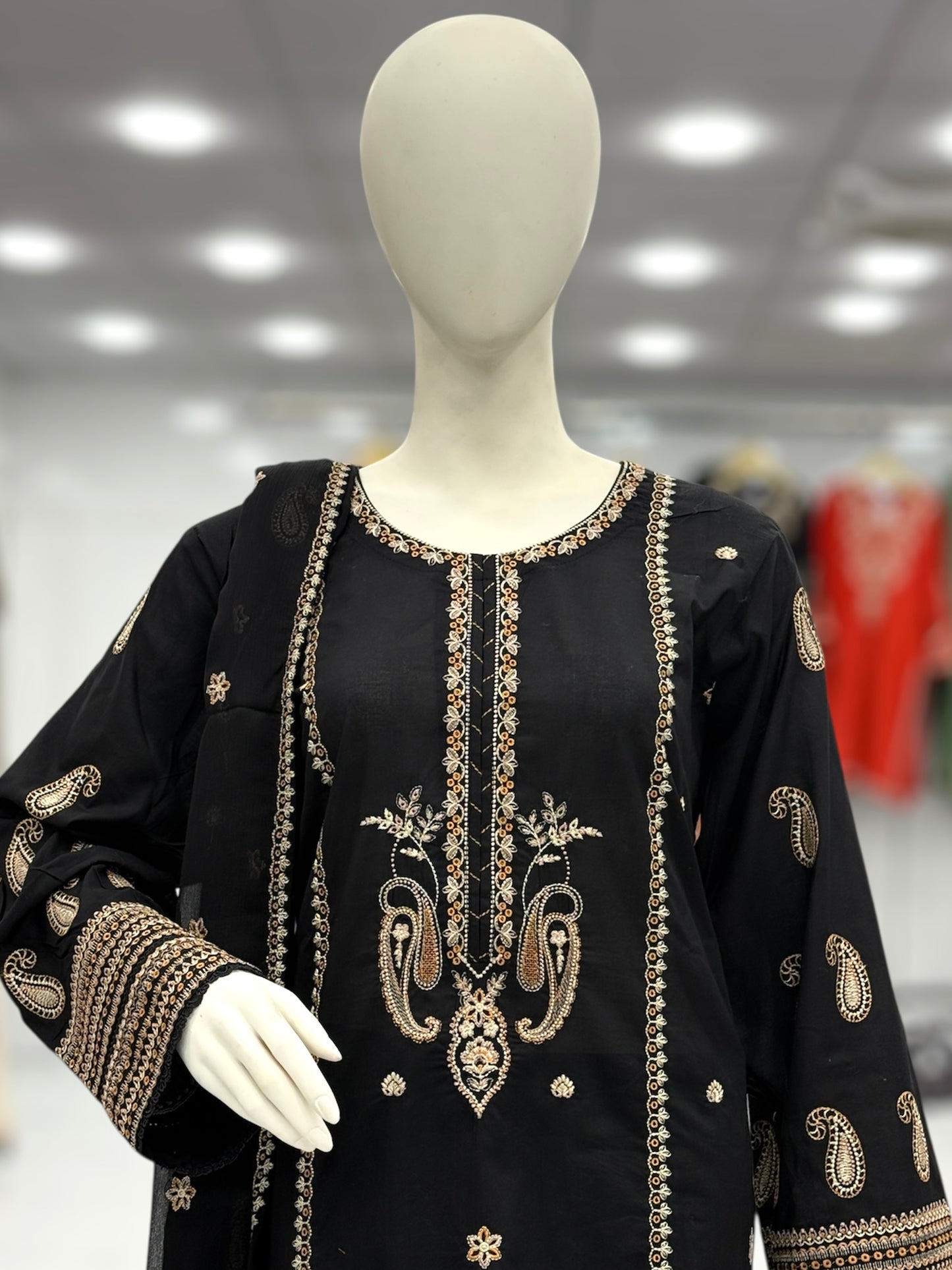 Naw Bahaar Lawn L39-A | Stitched | 3 Piece