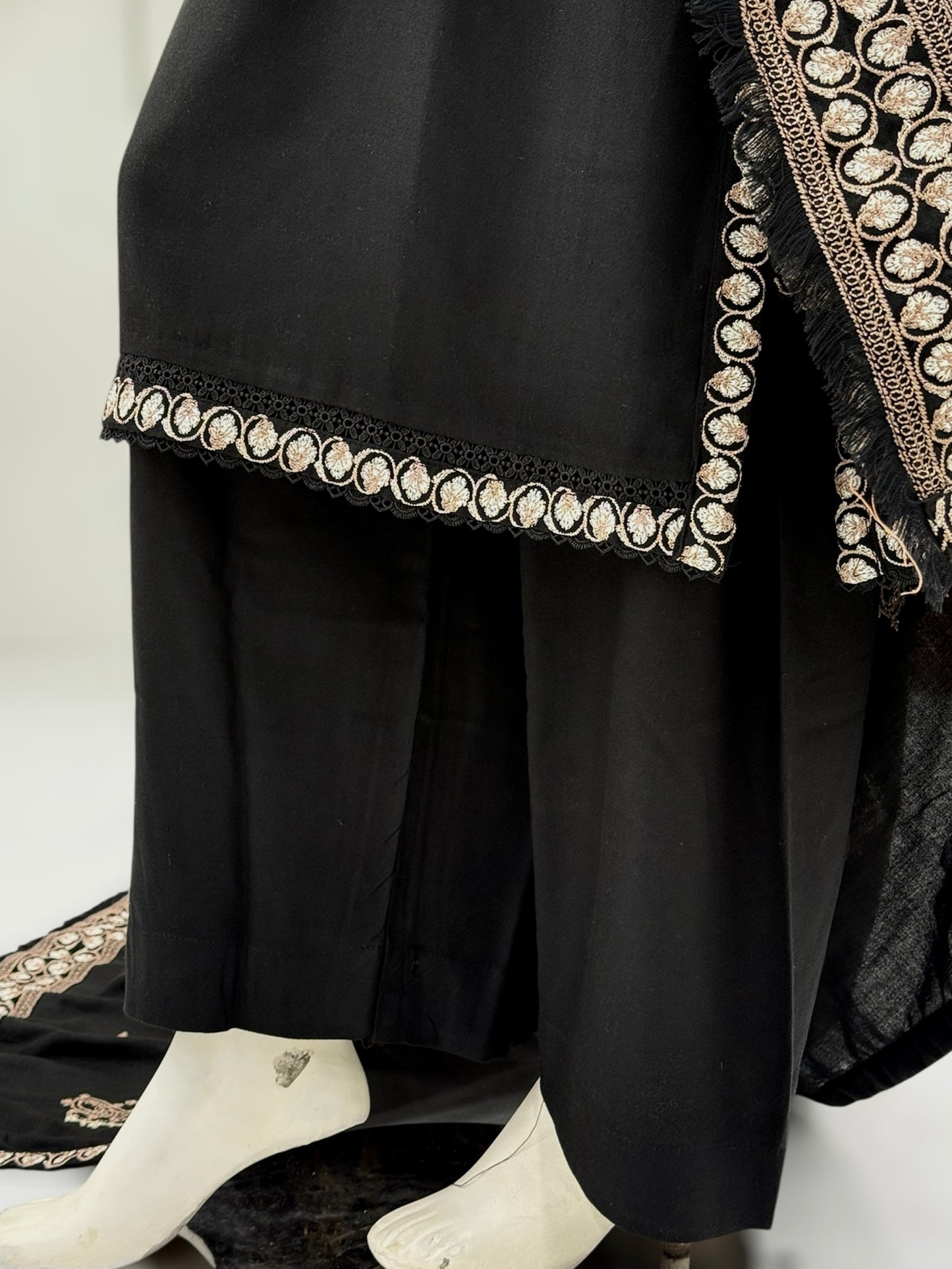 Monochrome Leather Peach 212-A | Stitched | 3 Piece