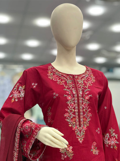Gulrang Exclusive Lawn L76-A | Stitched | 3 Piece
