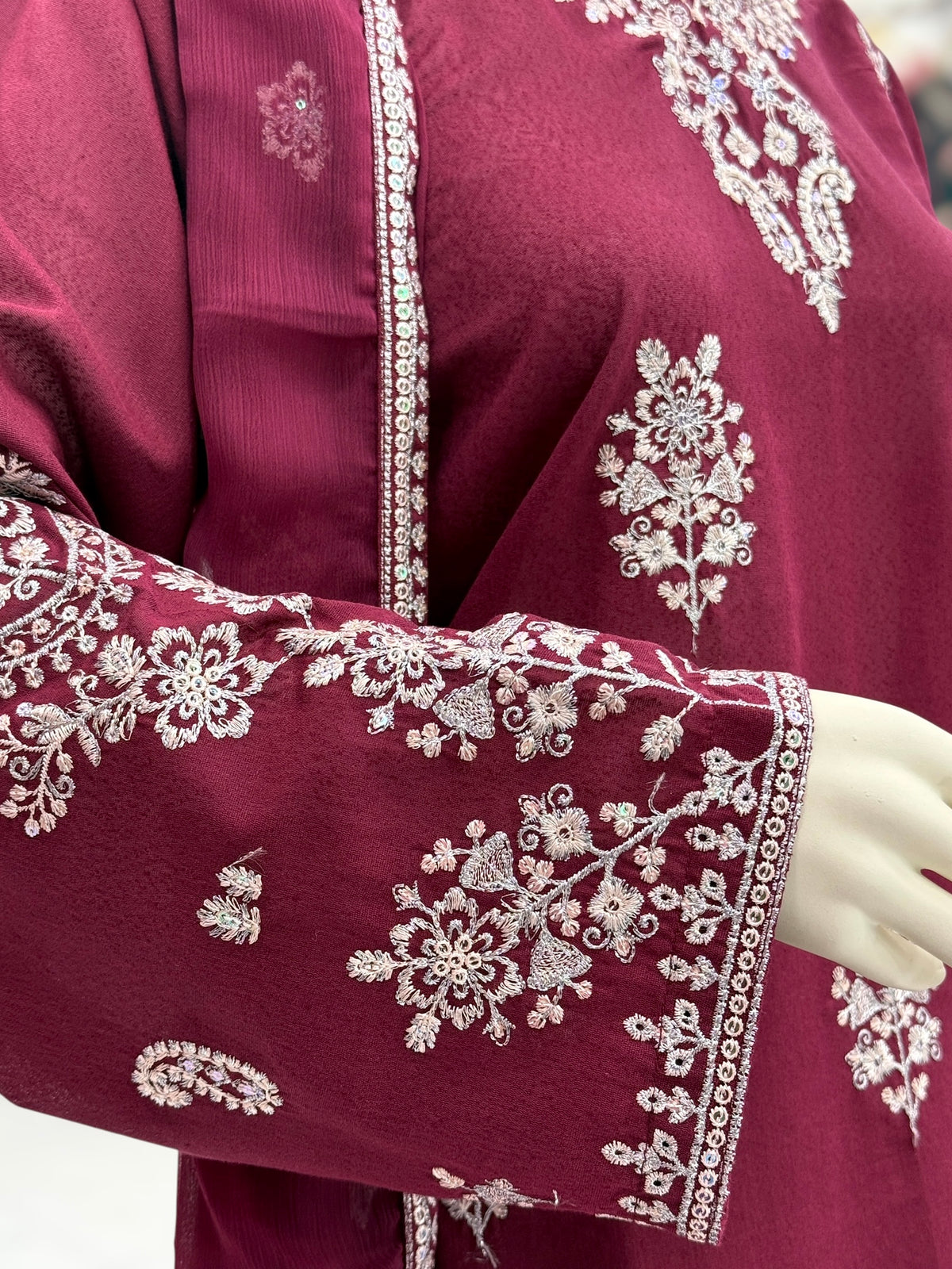 Moon Light Lawn Karandi K167-B | Stitched | 3 Piece
