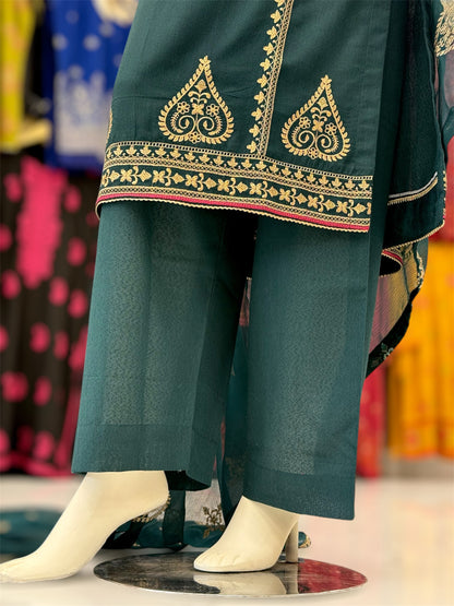 Golden Threads Mongia Karandi 89-B | Stitched | 3 Piece