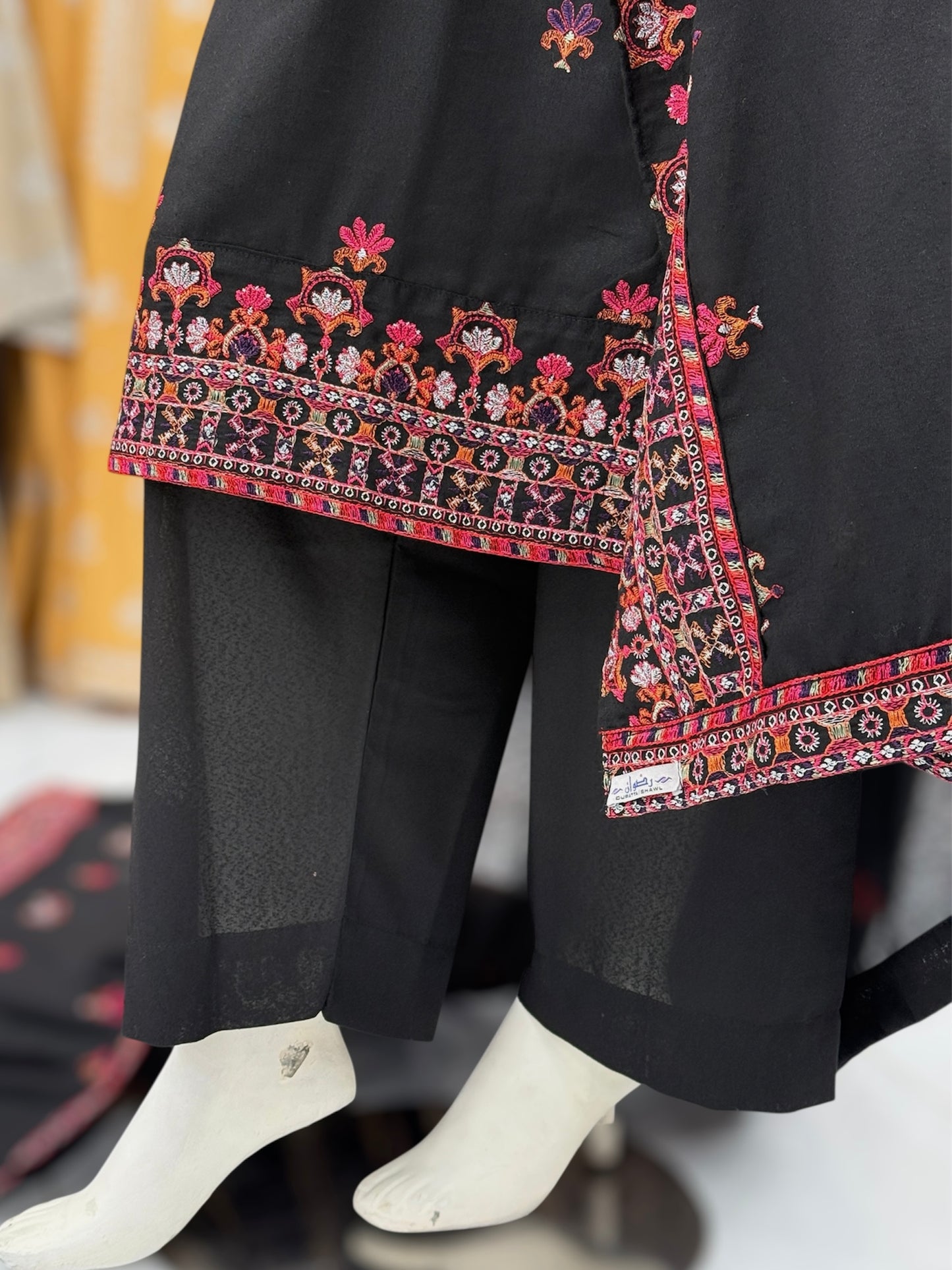 Blooming Desert  Embroiderd Karandi | 60-B | 3 Piece | Stitched