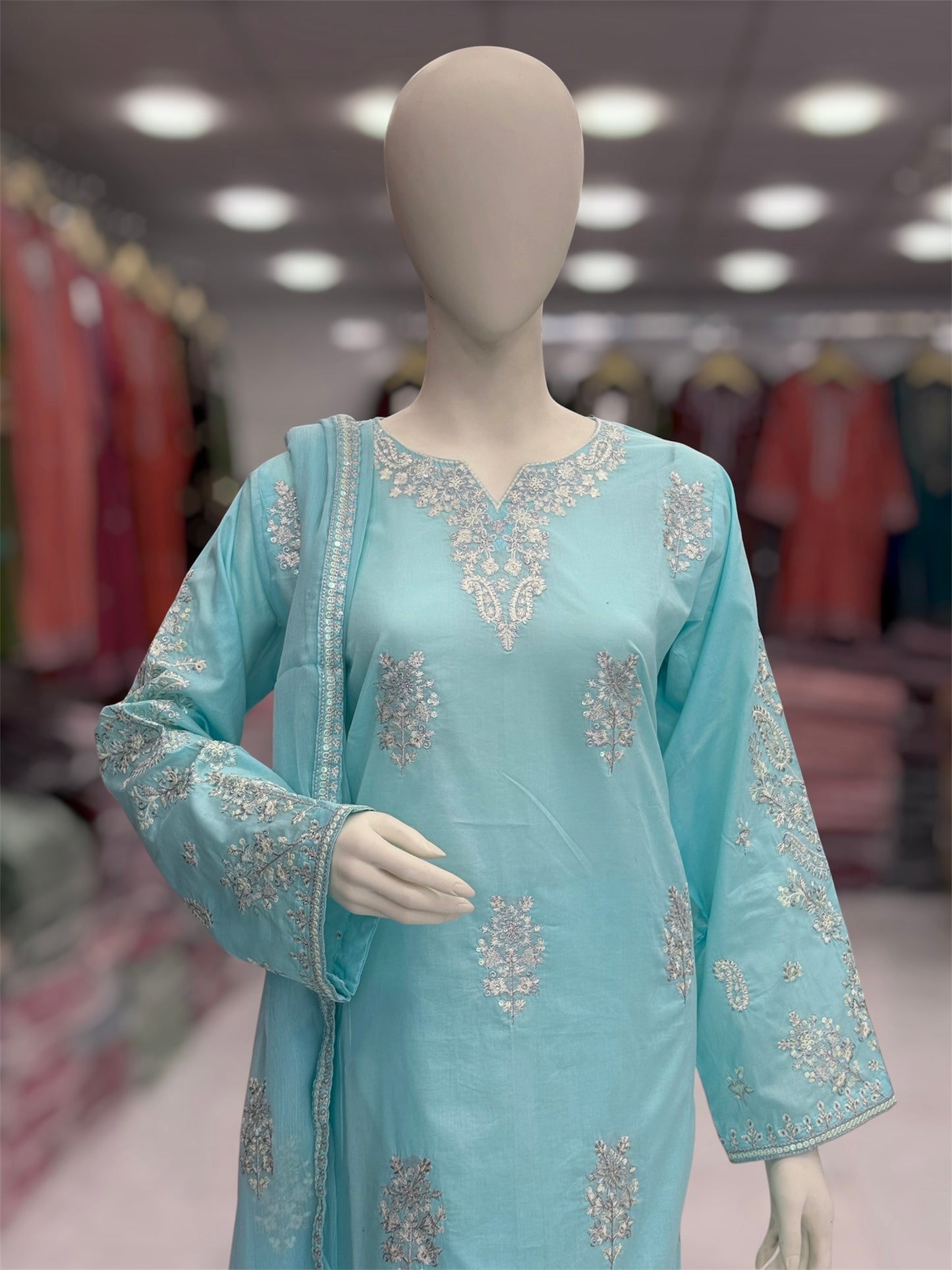 Moon Light Exclusive Lawn L82-E | Stitched | 3 Piece
