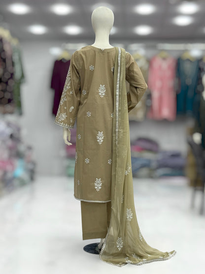 Moon Light Exclusive Lawn L82-B | Stitched | 3 Piece
