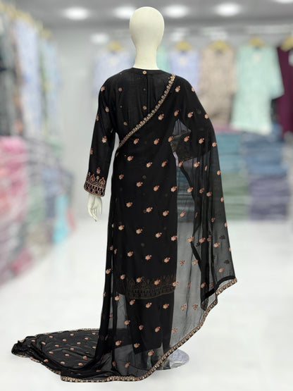 Maahi Lawn Karandi K60-A | Stitched | 3 Piece