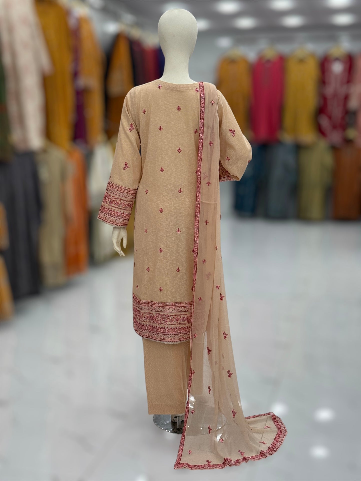 Orchid Karandi 99-B | Stitched | 3 Piece
