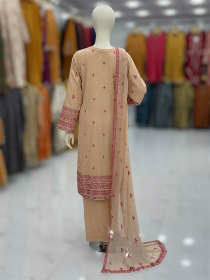 Orchid Karandi 99-B | Stitched | 3 Piece