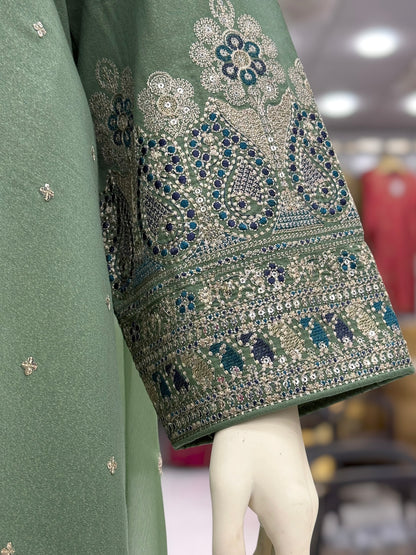 Dilkash Lawn Karandi K166-B | Stitched | 3 Piece