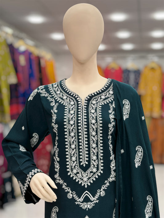 Naqsh Leather Peach 202-B | Stitched | 3 Piece