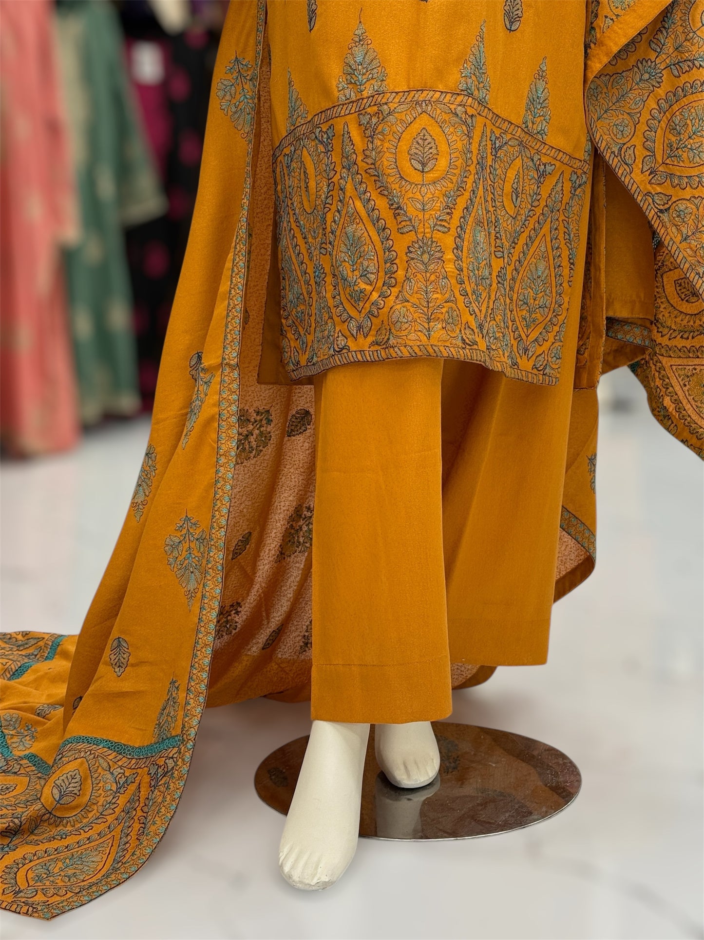 Amber Heritage Embroiderd Karandi | 59-A | 3 Piece | Stitched