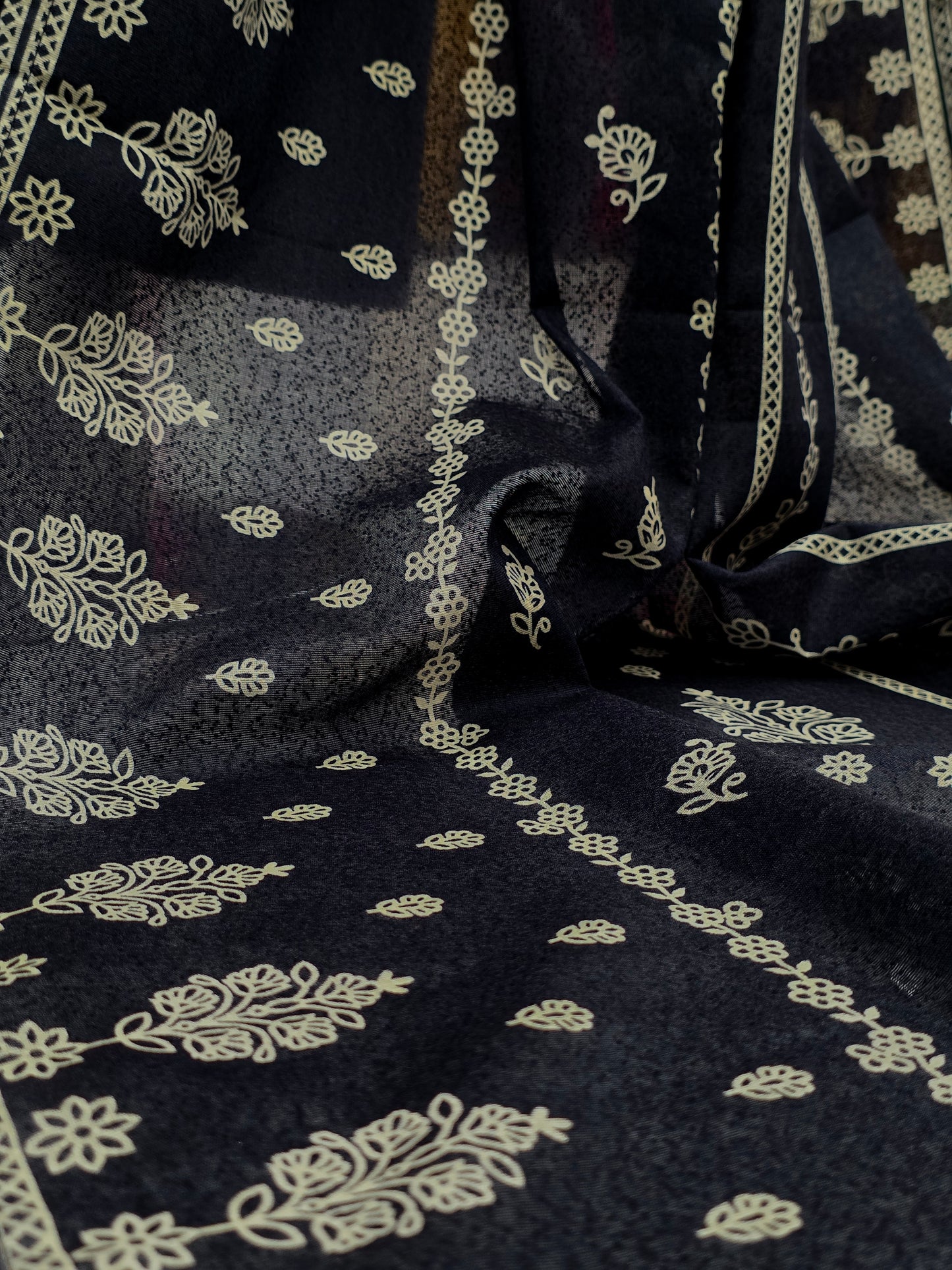Embroidered Black EKP-101 | 3 Piece | Stitched