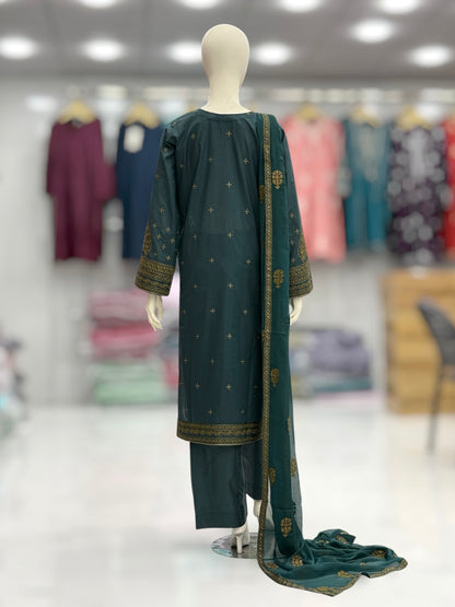 Mortaj Exclusive Lawn L81-B | Stitched | 3 Piece