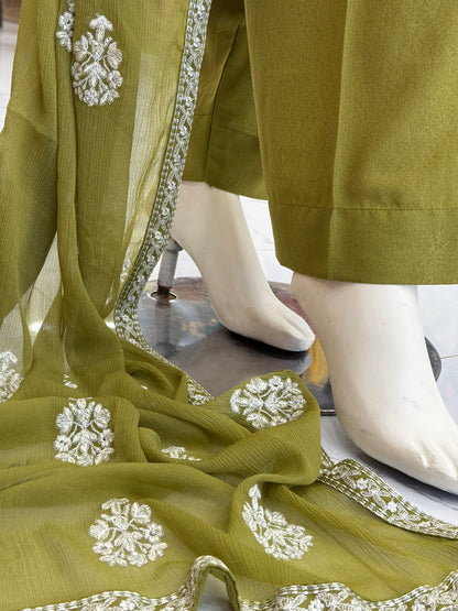 Mortaj Mehendi 92-C | Stitched | 3 Piece