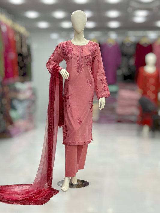 Noor-e-Gul Exclusive Lawn L94-B | Stitched | 3 Piece