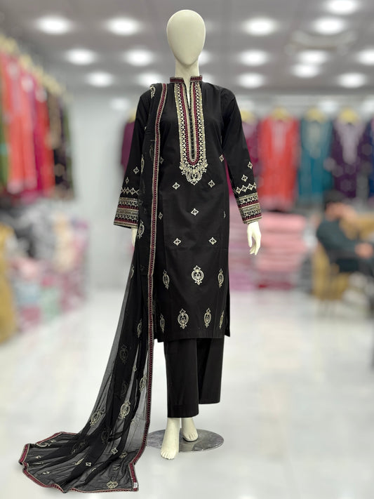 Candle Exclusive Lawn L80-D | Stitched | 3 Piece