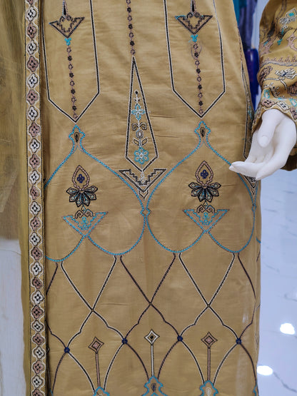 Heavy Embroidered Shirt | Pure Chiffon Dupatta | Volume 4 | Stitched | 3 Piece